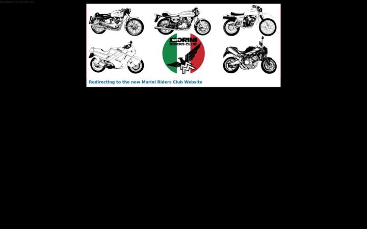 Screenshot of morini-riders-club.com