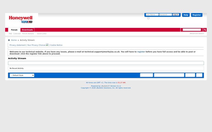 Screenshot of morleyprofessional.co.uk