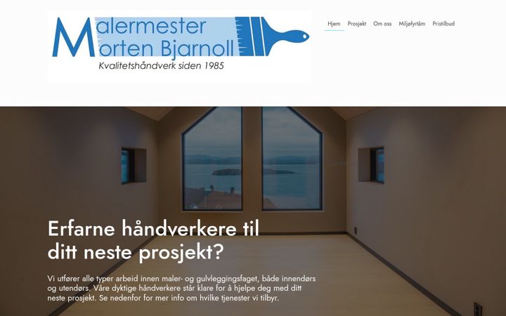 mortenbjarnoll.no
