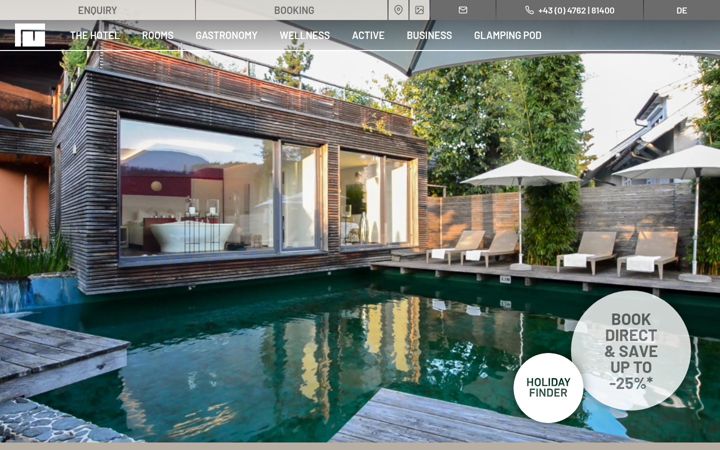 Screenshot von moserhof.com