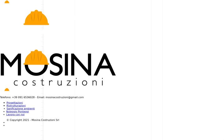 Screenshot von mosinacostruzioni.com
