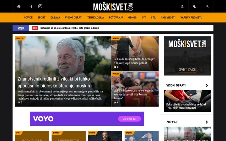 Screenshot of moskisvet.com