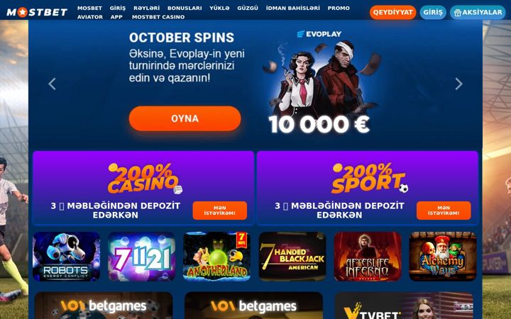 Screenshot of mostbet-azn-casino.com