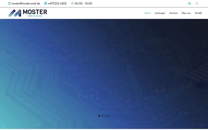 Snímek obrazovky moster-smd.de