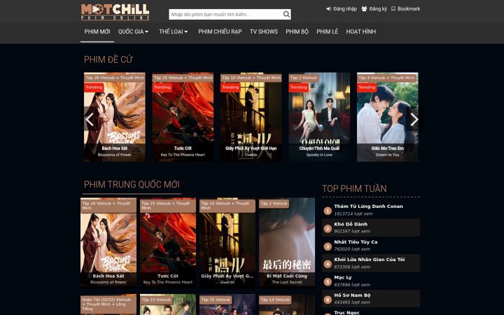 Screenshot of motchillk.live