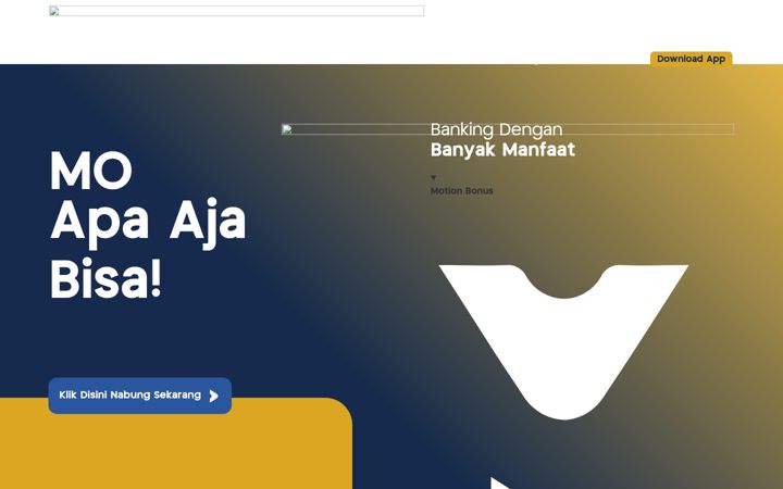Screenshot of motionbank.id