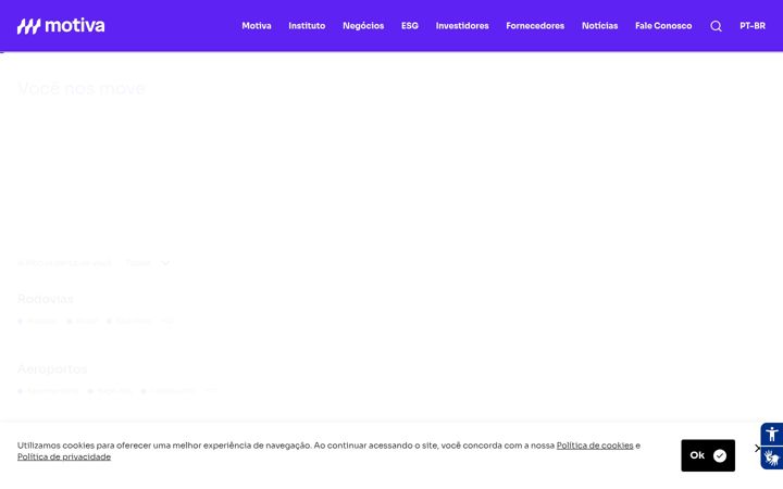 Screenshot of motiva.com.br