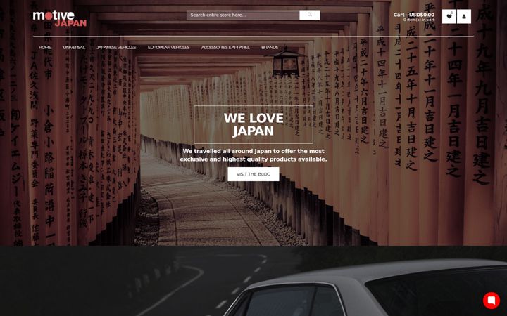 Screenshot of motivejapan.com