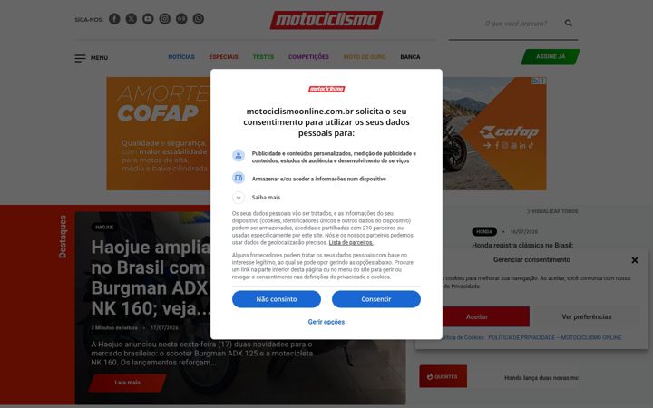 Screenshot of motociclismoonline.com.br