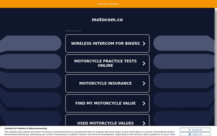 Screenshot of motocom.co
