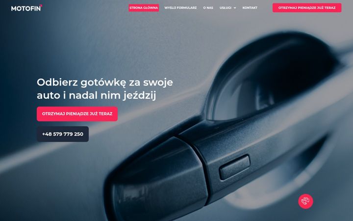 Skjermbilde av motofin.pl