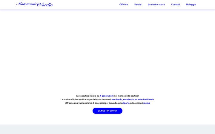 Screenshot of motonauticanordio.it