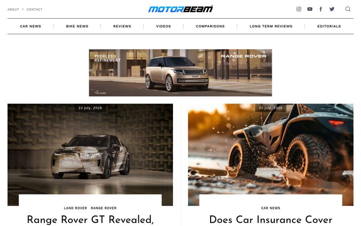 Screenshot of motorbeam.com