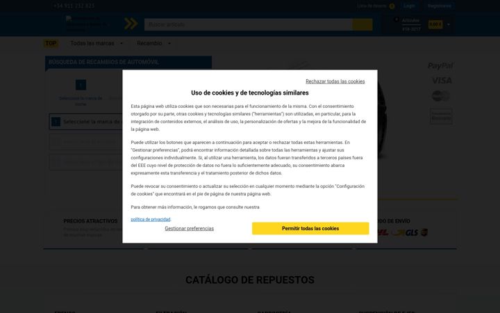 Screenshot of motordoctor.es