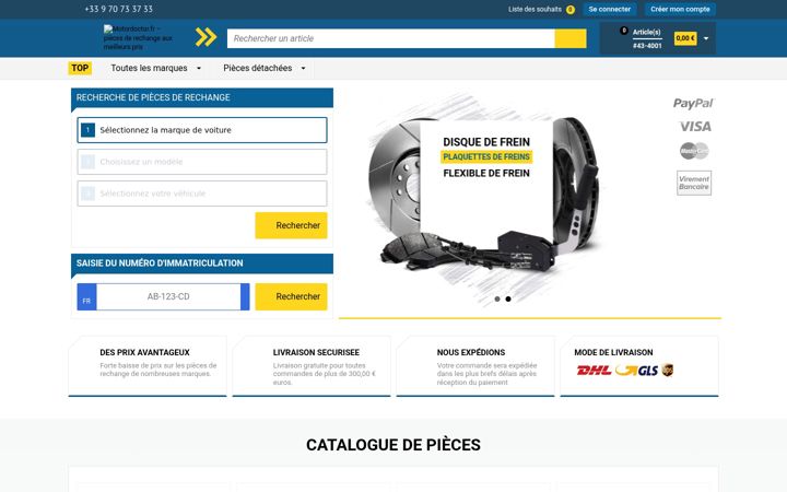 Screenshot of motordoctor.fr