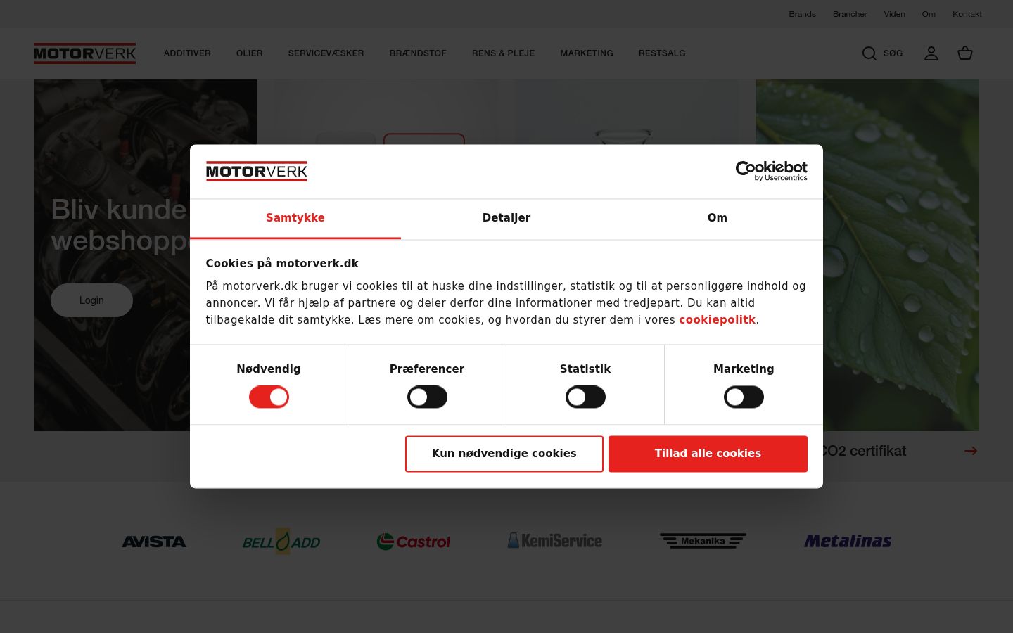 Captură de ecran a bannerului de consimțământ afișat înainte de orice interacțiune