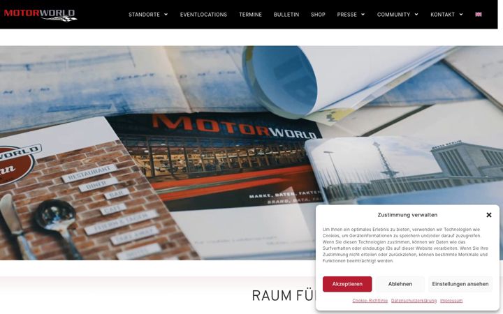 Screenshot of motorworld.de