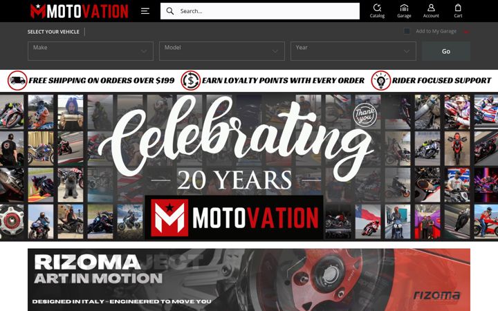 Screenshot of motovationusa.com