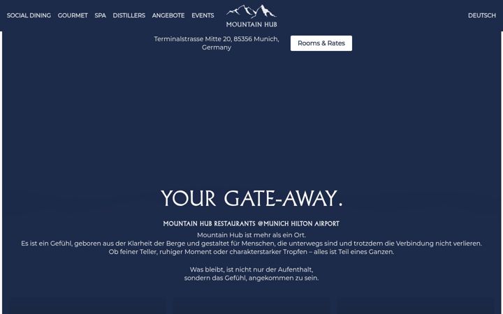 Screenshot ta' mountainhub.de