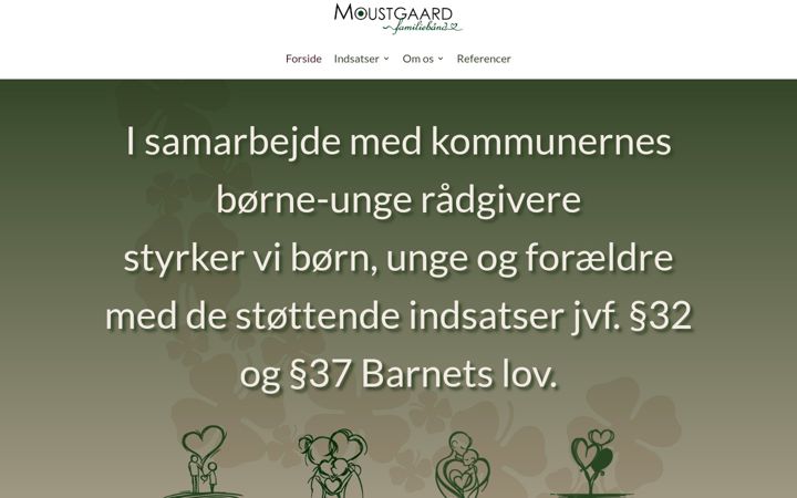 Screenshot of moustgaardfamiliebaand.dk