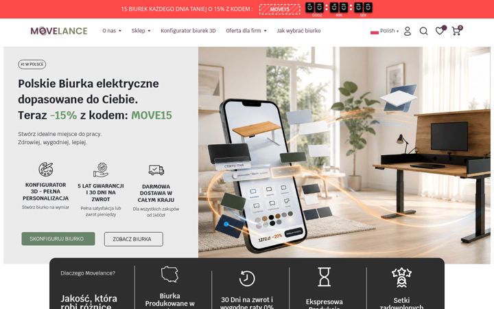 Screenshot ta' movelance.com