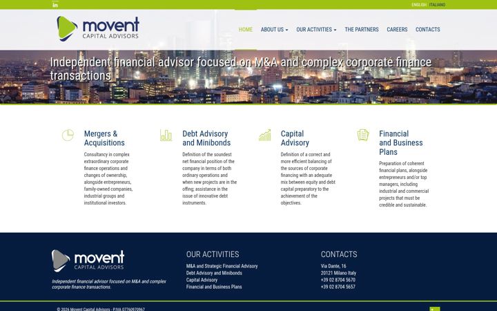 Екранна снимка на moventcapitaladvisors.it