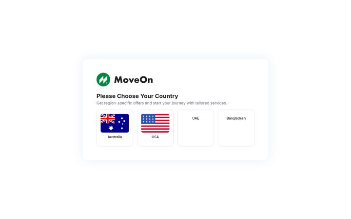 Screenshot of moveon.global