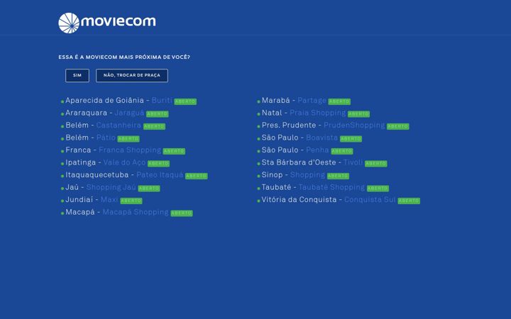 Screenshot of moviecom.com.br