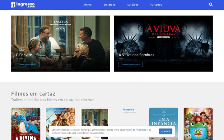 Screenshot of movieid.com
