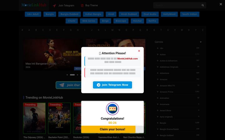 Screenshot di movielinkhub.lol