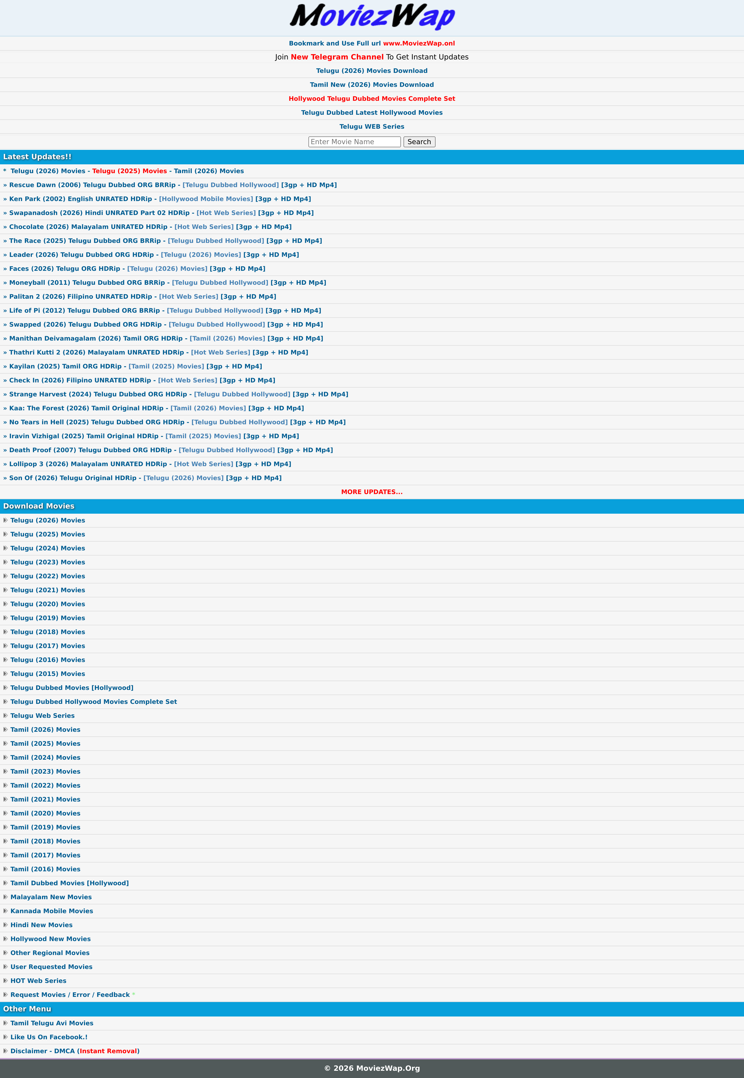 Screenshot of moviezwap.love