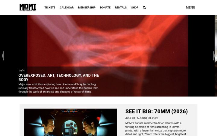 Screenshot of movingimage.org