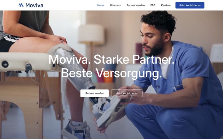Screenshot of moviva-gruppe.de
