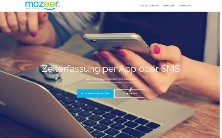 Capture d'écran de mozeer.de