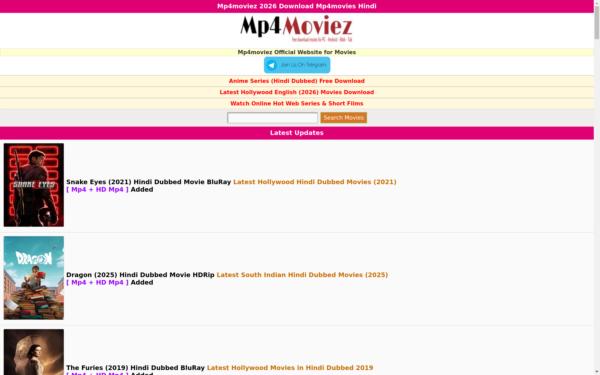 Screenshot of mp4moviez.care