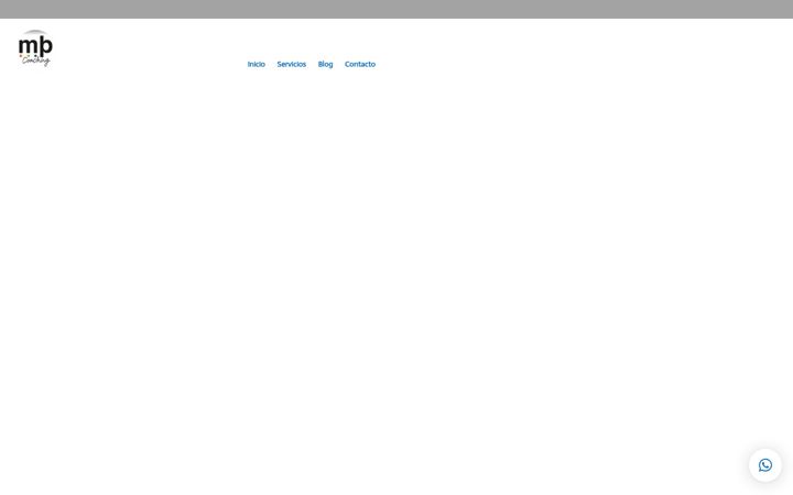 Screenshot of mpbcoaching.es
