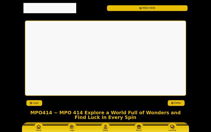 Screenshot of mpo414.net