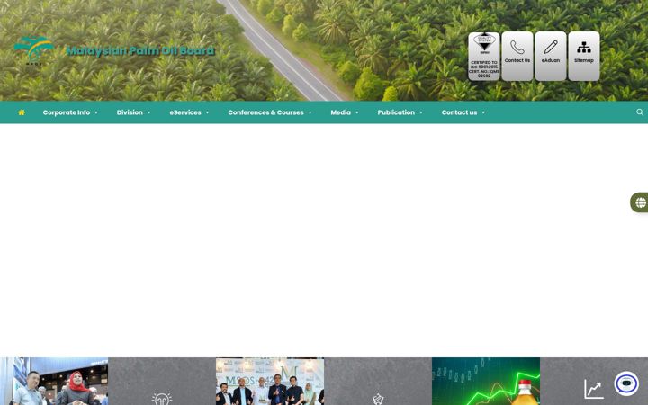 Screenshot of mpob.gov.my