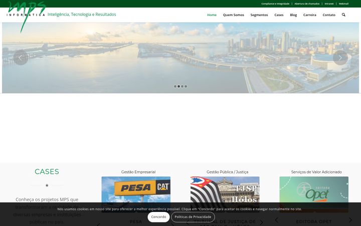 Screenshot of mps.com.br