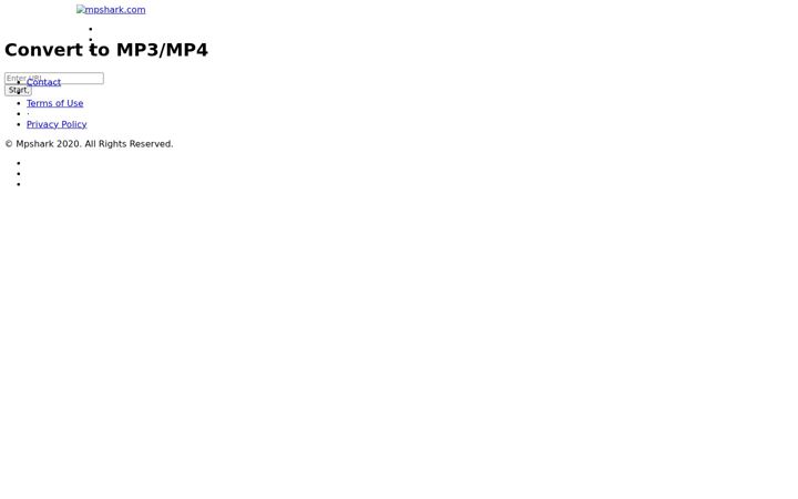 Screenshot of mpshark.com