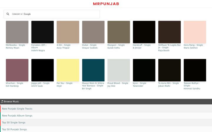Screenshot of mr-punjab.com