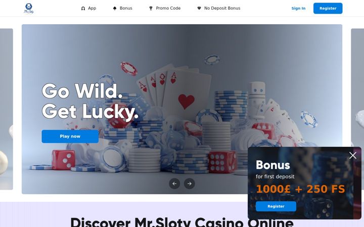 Screenshot of mr-sloty.net