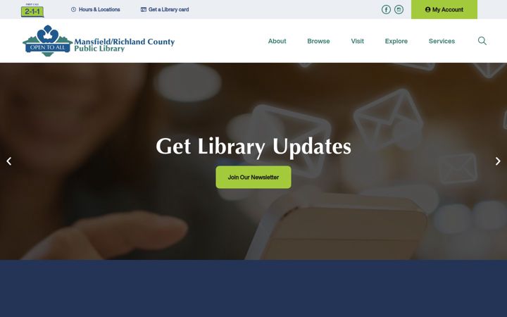 Screenshot of mrcpl.org