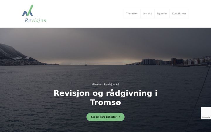 Screenshot of mrevisjon.no