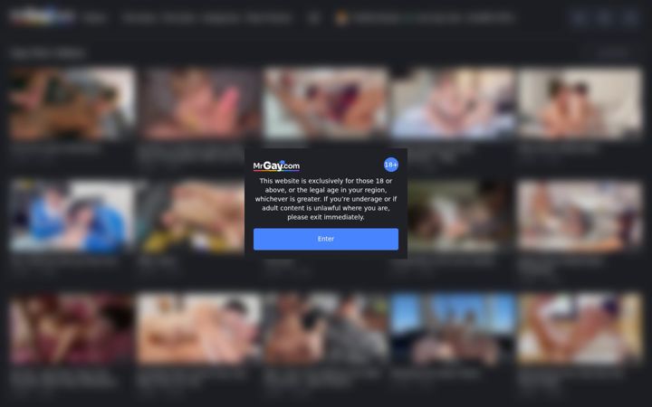 Screenshot of mrgay.com