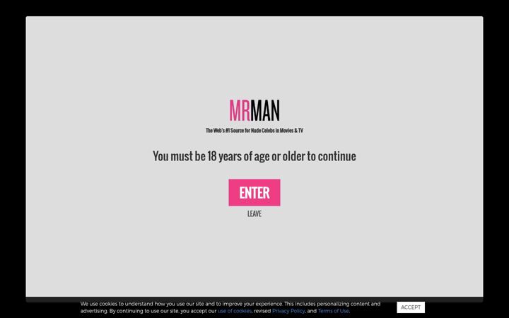 Screenshot von mrman.com