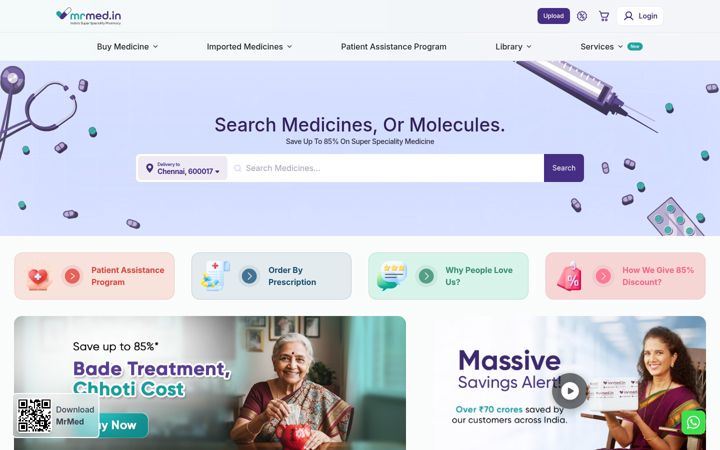 Screenshot of mrmed.in