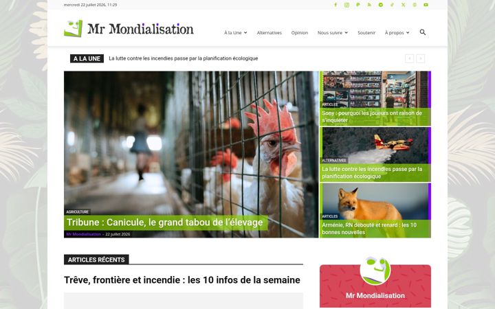Screenshot of mrmondialisation.org