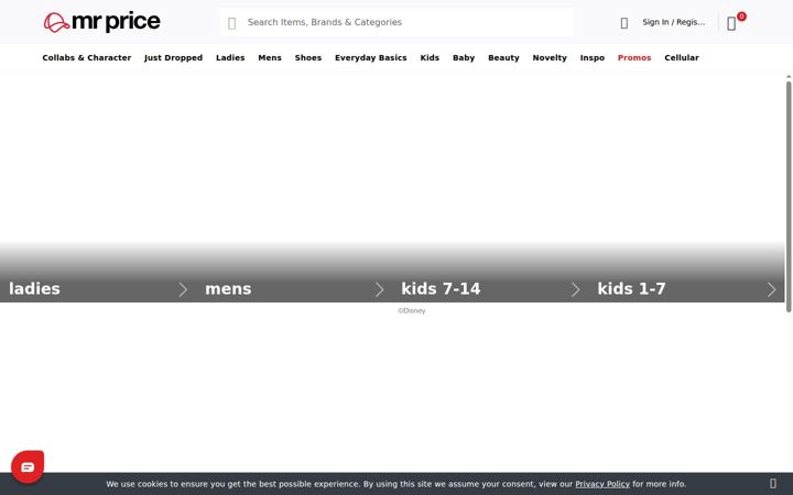 Screenshot of mrp.com
