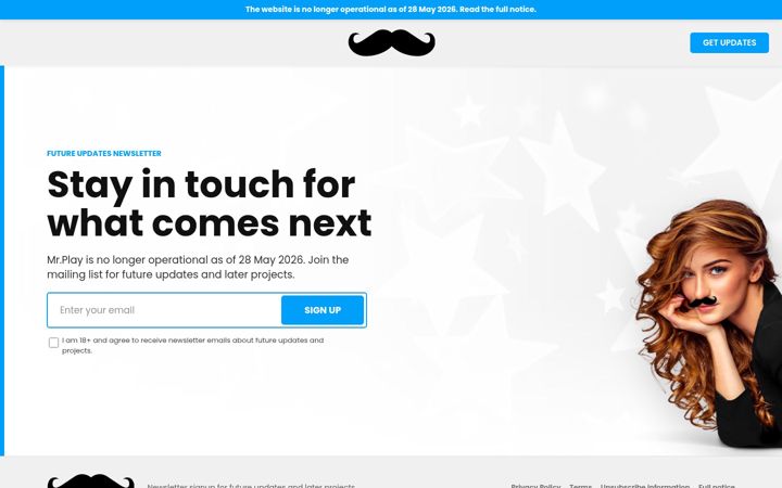 Zrzut ekranu mrplay.com